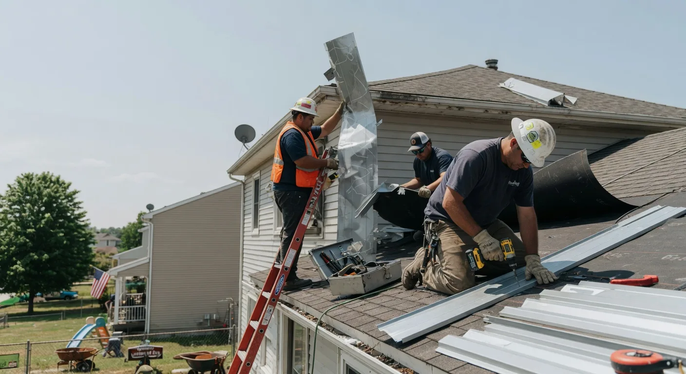 Metal Roofing Installation in Easton, TX near me
